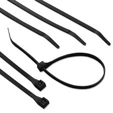 CABLE TIE 11" 50# UV BLACK 1000/BG