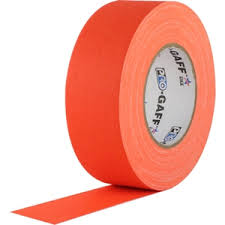510 2x60yd NEON ORANGE GAFFERS 24/cs 27CS/PLT